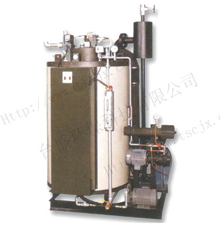 Small heavy oil steam boiler
