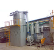 Instance of casting dust collector