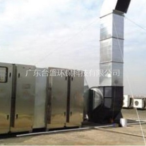 家居厂喷漆废气外光触媒废气净化工E? width=